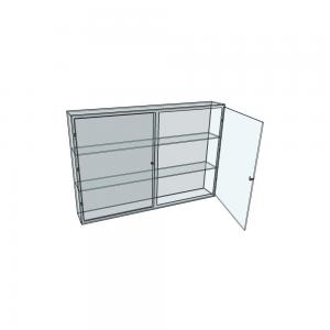 Vitrine à clé en plexiglas sur mesure
