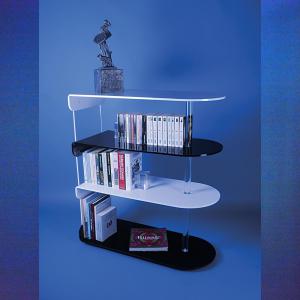 Bibliothèque ou bar plexi bi color