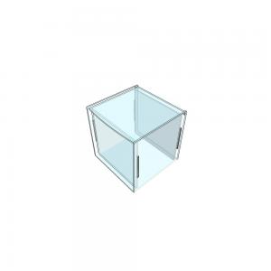 Boîte à Couvercle Plexiglas