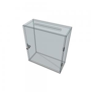 Boite aux lettres transparente