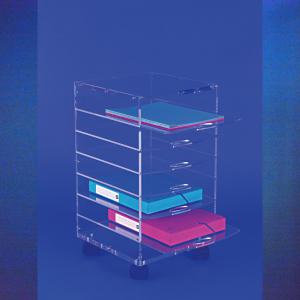 Meuble de Bureau sur Roulettes
