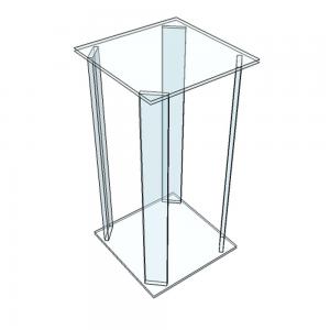 Console Plexi Carrée