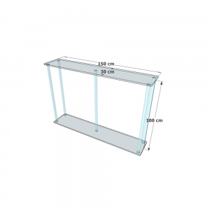 Crédence Plexiglas