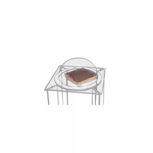 Vitrine Ronde Diamètre 30 Cm sur Pied