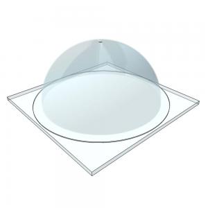 Demi Sphère Plexiglas et Son Socle