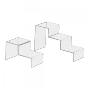 Lot de 2 escaliers plexiglas