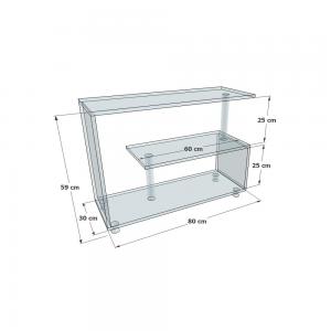 Etagère D'appoint Plexiglas
