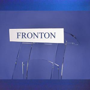 Fronton pour Pupitre Cristal