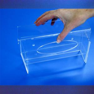 Boite à mouchoirs plexiglas