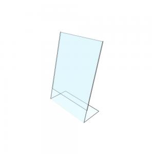 Chevalet porte etiquette sur mesure