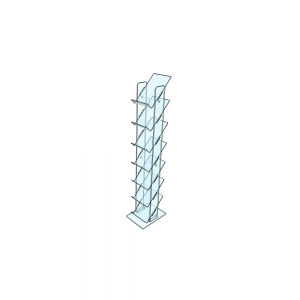 Présentoir 7 Tablettes A4