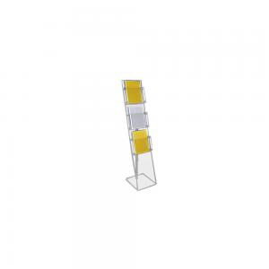 Totem plexiglas 3 bacs