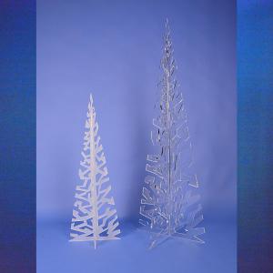Sapin design cristal hauteur 150 cm