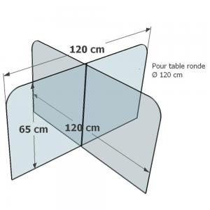 Séparation de tables de cantines