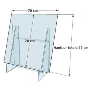 Chevalet de table grand tableau