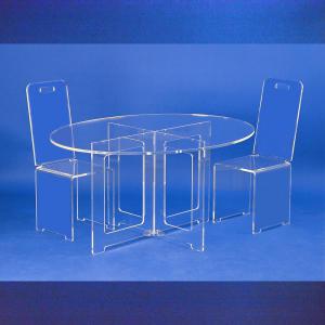 Table Ovale Plexiglas