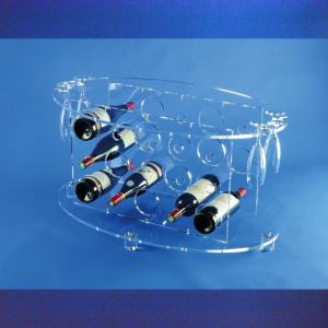 Table plexi range bouteilles
