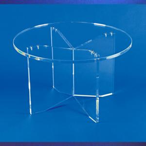 Table Ronde Plexiglas