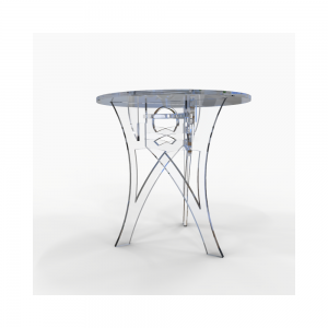 Table d'appoint pieds voute