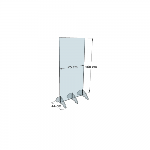 Protection plexi en hauteur