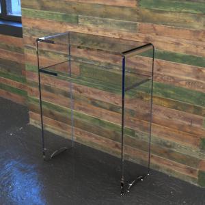 Console Vide Poche Cristal