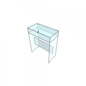 Vitrine Table Plexiglas