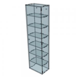 Vitrine collectionneur de voitures