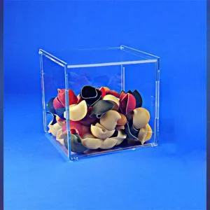 Boîte à Couvercle Plexiglas