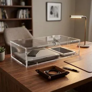 Boite pour portables fermeture à clé