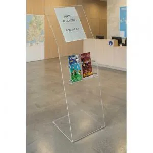 Borne Avec Distributeur de Brochures