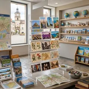 Présentoir Cartes Postales de Comptoir