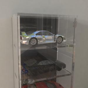Vitrine collectionneur de voitures