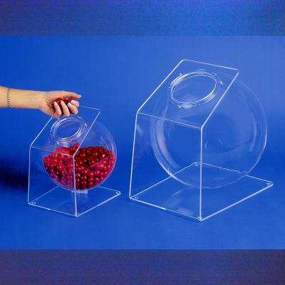 Urnes Cube en plexiglas transparent avec clé