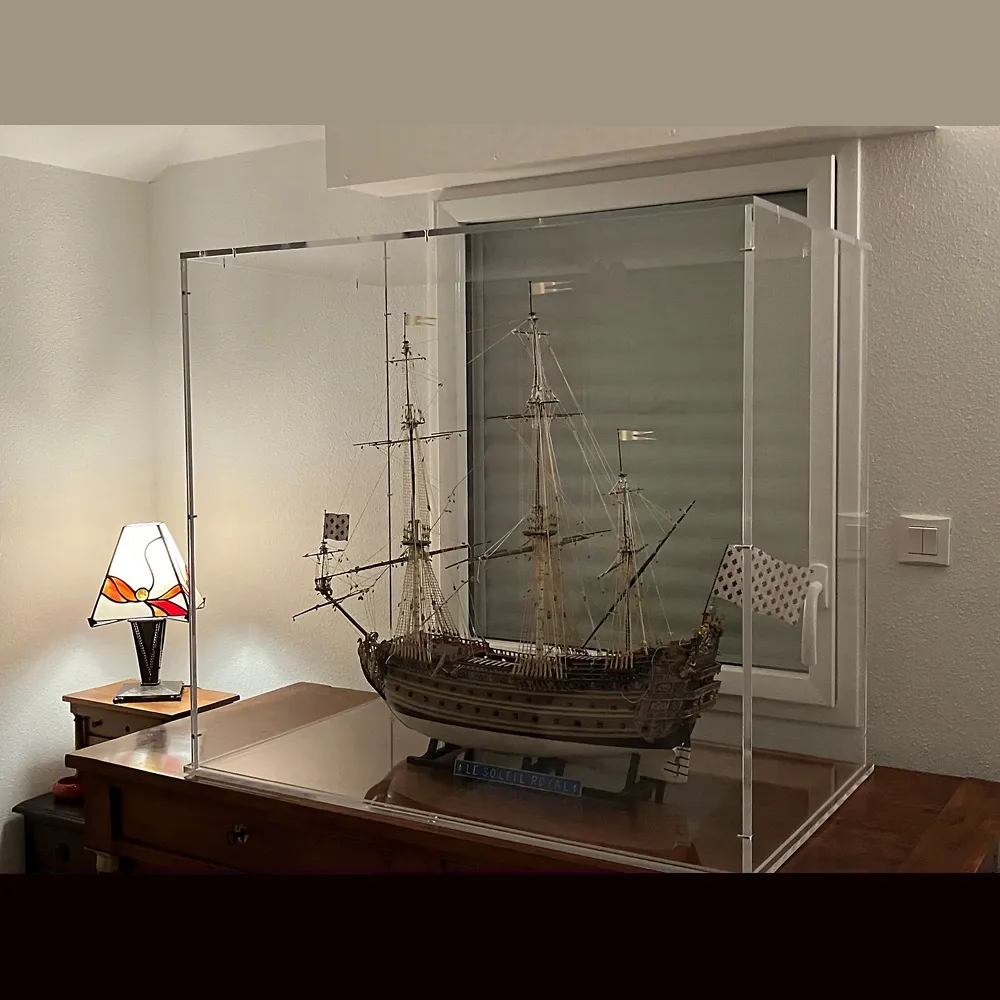 Vitrine cloche sur mesure