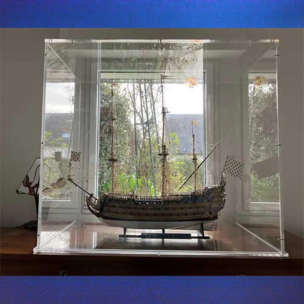 Grande vitrine sur mesure