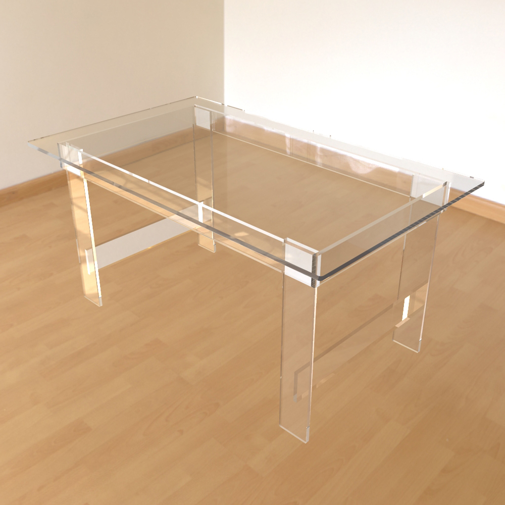 Grande Table Transparente