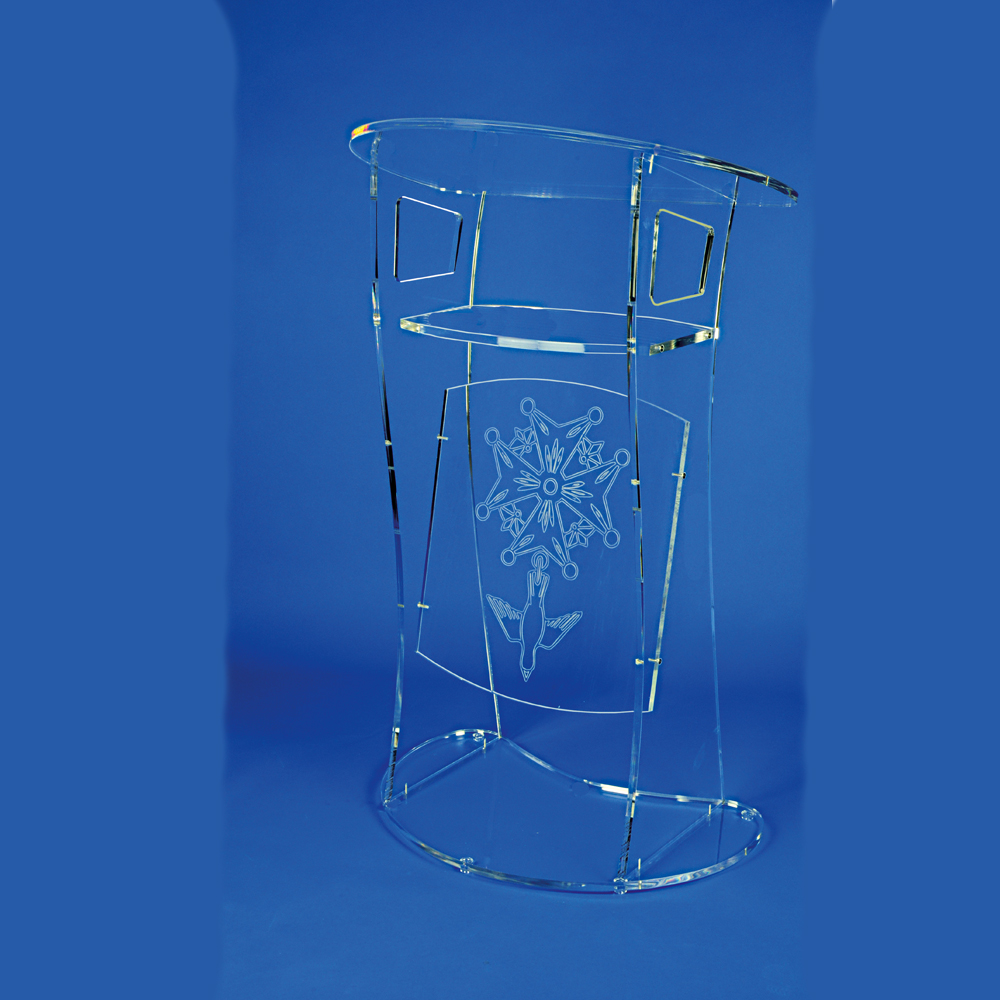 Gravure au laser sur Plexiglass