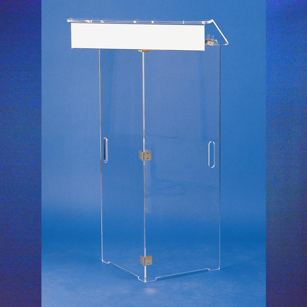 Pupitre pliable plexiglas