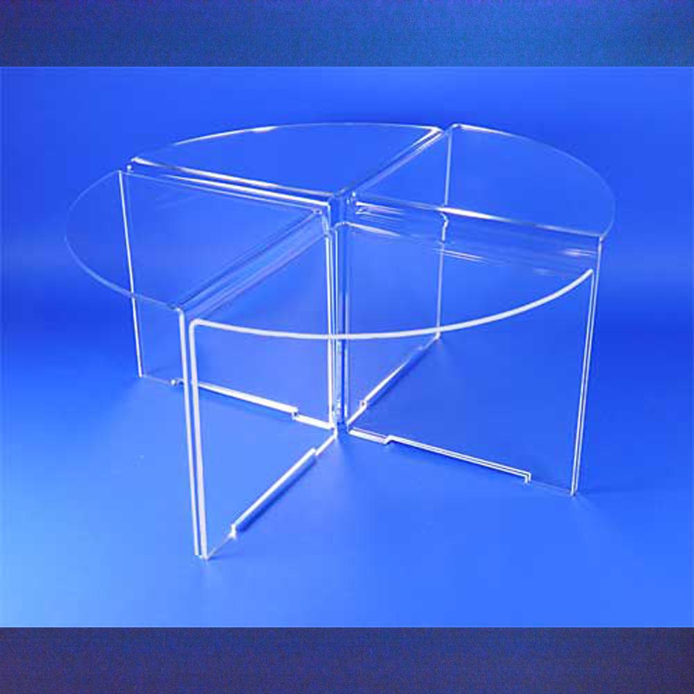 Tables Gigognes 4 Quarts de Cercle