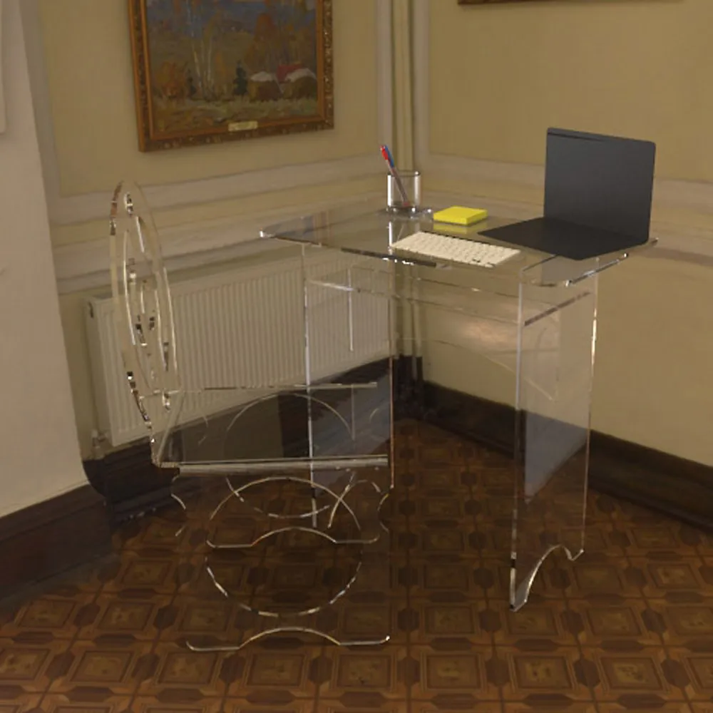 Petit Bureau Plexiglas