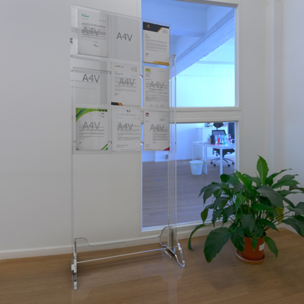 Portes affiches plexiglass