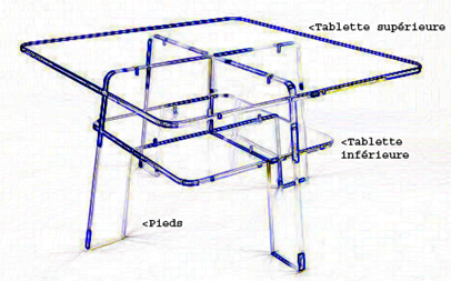 table carree design