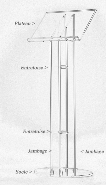 lutrin ecritoire