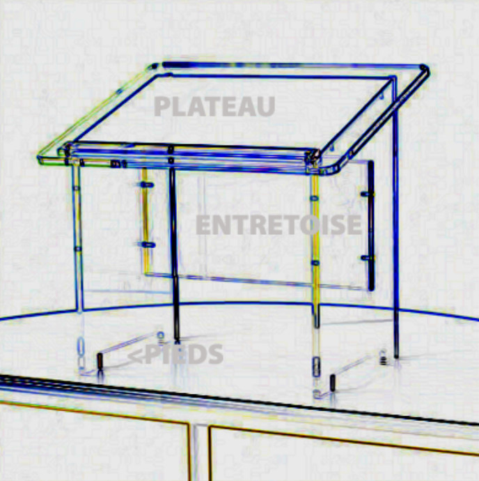 pupitre de table